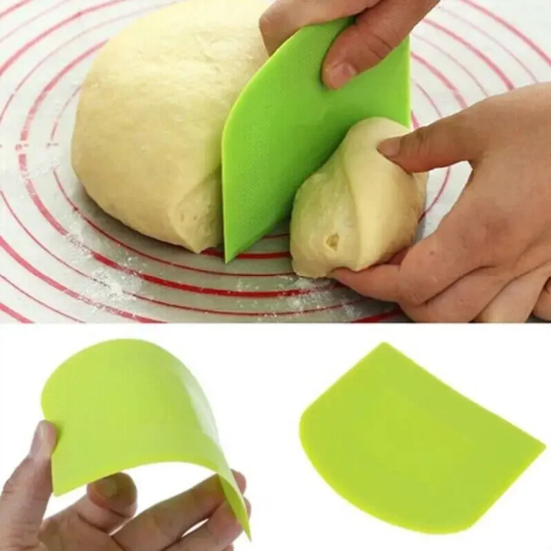 Bread Baking Kitchen Utensils - Plastik Hamur Ağırlığı Kesici Çerez Fondan