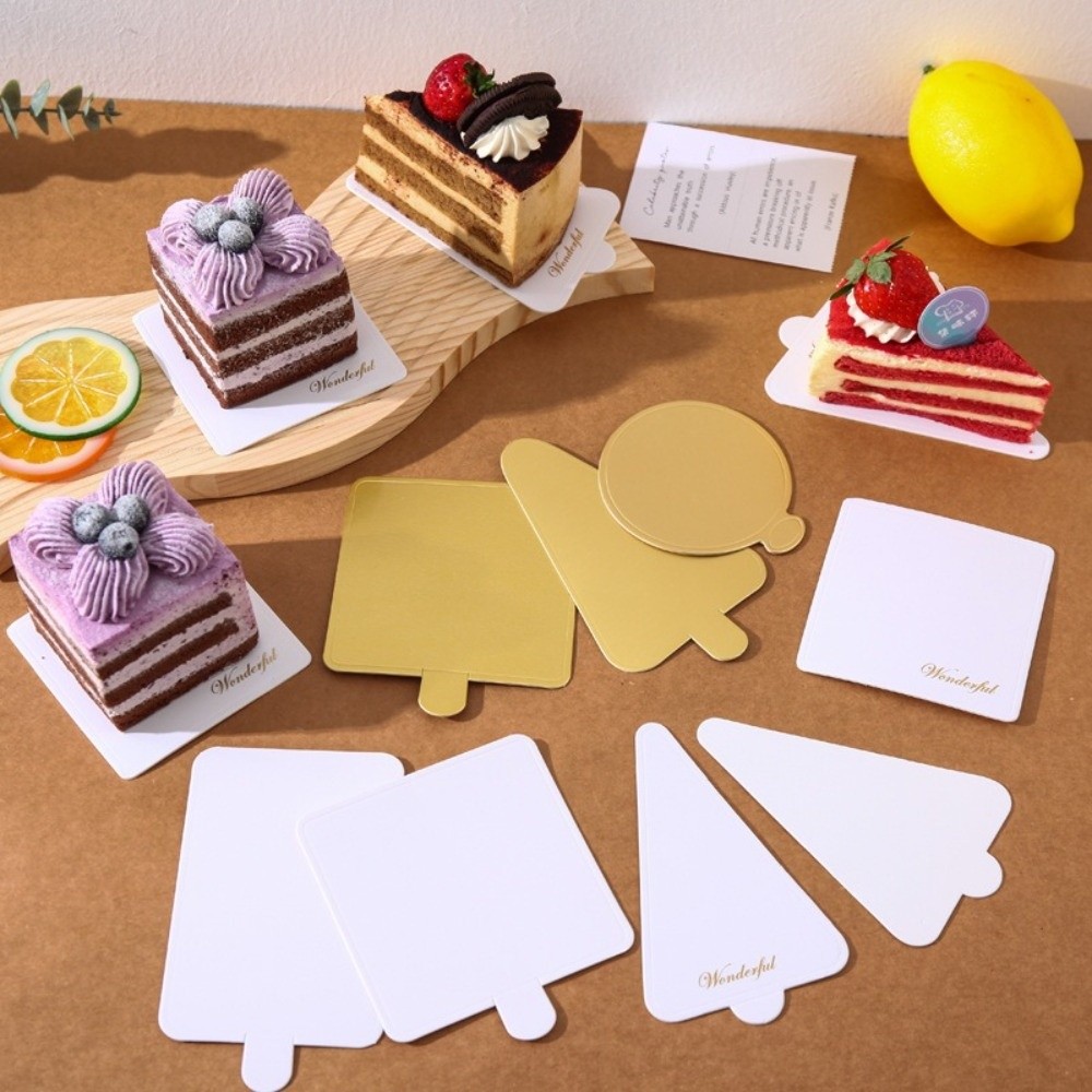 Cake Board Round - 50/100 adet Yeni Tek Kullanımlık Tatlı