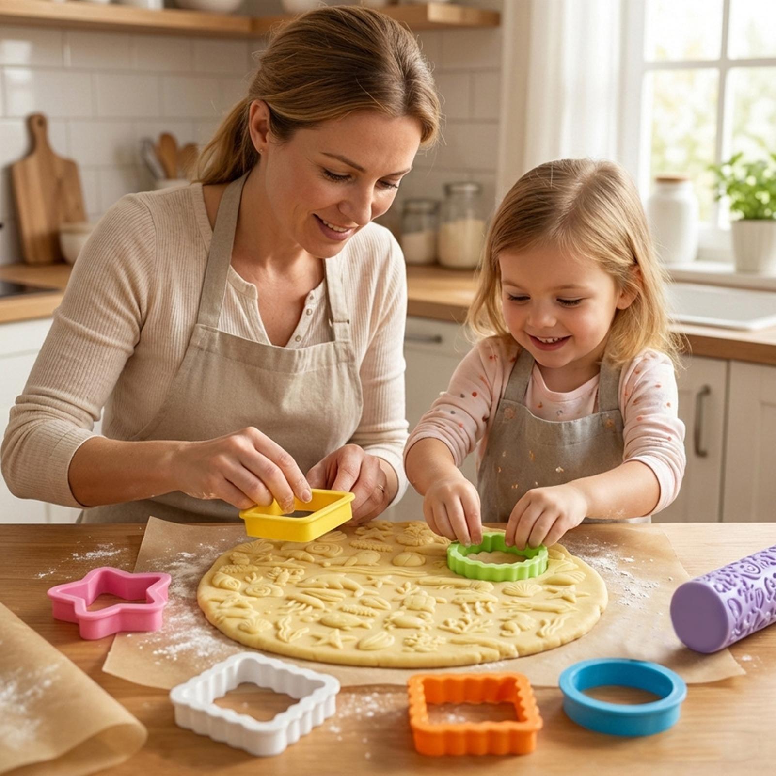 Kitchen Baking Cake - Eğlenceli Kurabiye Kalıpları Karikatür Desenli Pişirme