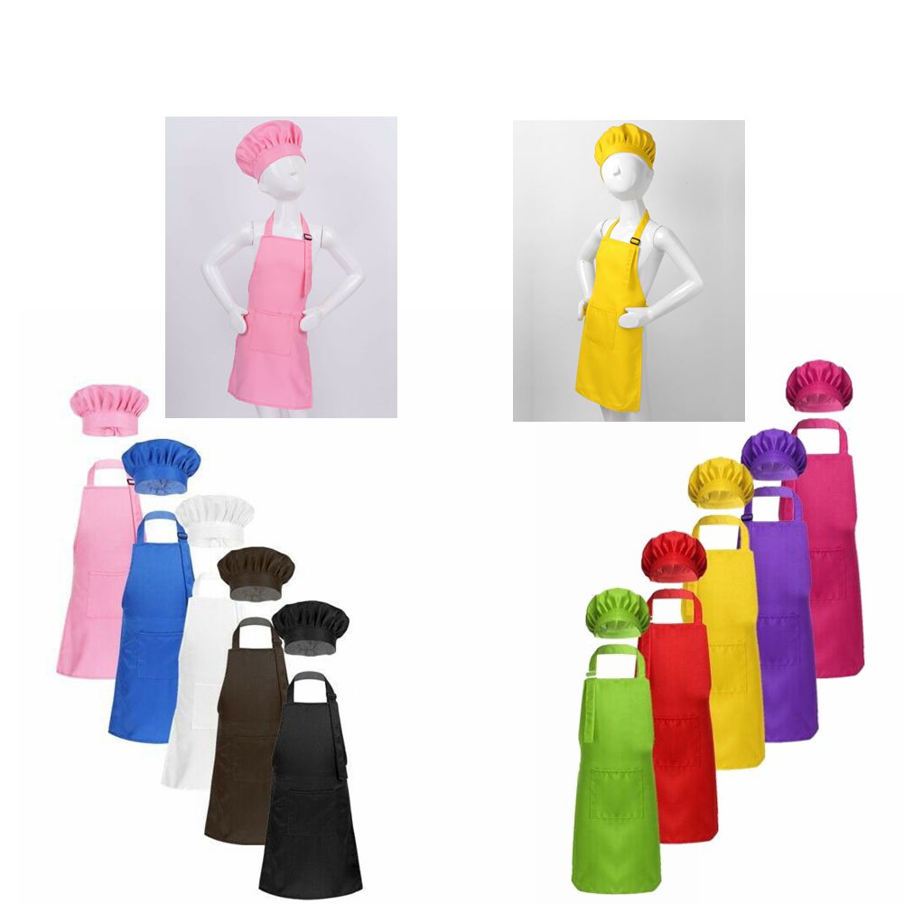 Baking Kitchen Set Up - Ayarlanabilir şef önlüğü ve şapka seti