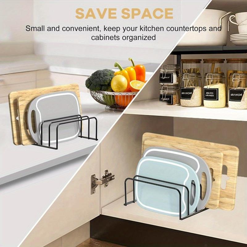 1 adet kesme tahtası organizat - Kitchen Cabinet Baking Sheet Organizer incelemesi ve fiyatı