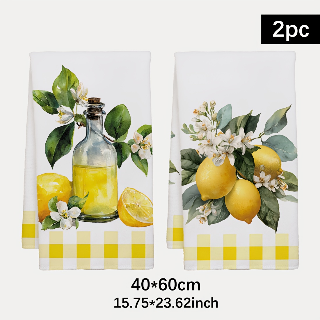 2 adet, limon çiçek desenli mu - Kitchen And Baking Life incelemesi ve fiyatı