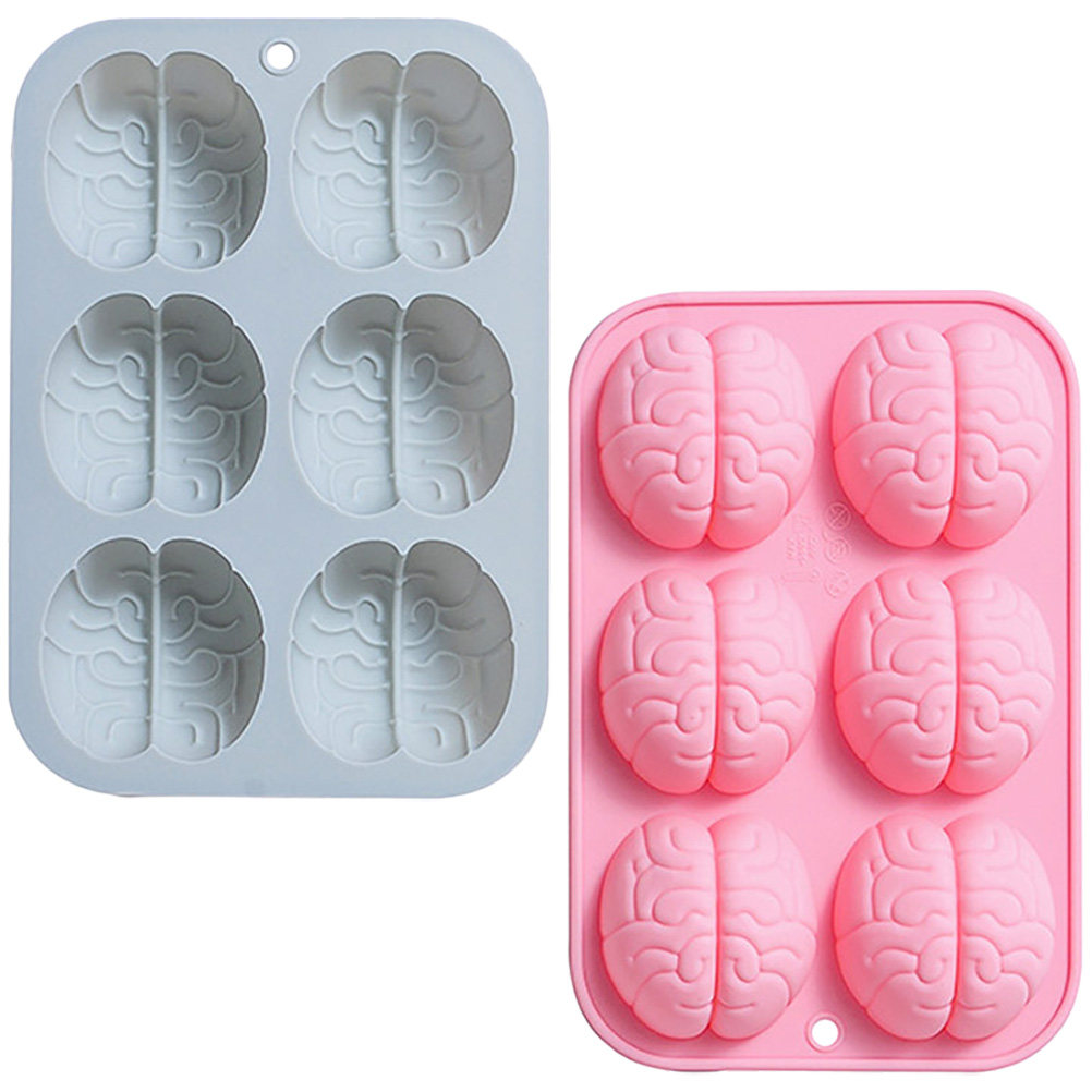 2 Adet Silikon Beyin Kalıbı Çi - Kitchen Baking Cake incelemesi ve fiyatı