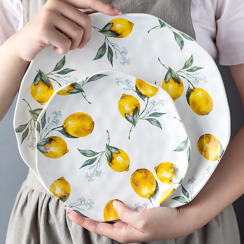 Limon Seramik Yemek Tabağı Set - Cake Board Round incelemesi ve fiyatı