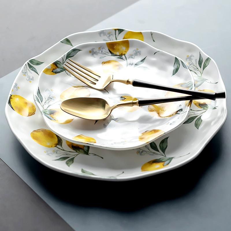 Limon Seramik Yemek Tabağı Set - Cake Board Round incelemesi ve fiyatı
