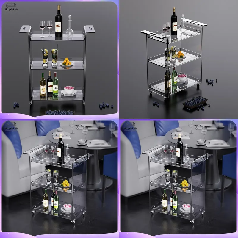 Modern 3 Katlı Mutfak Arabası, - Kitchen Baking Trolley incelemesi ve fiyatı