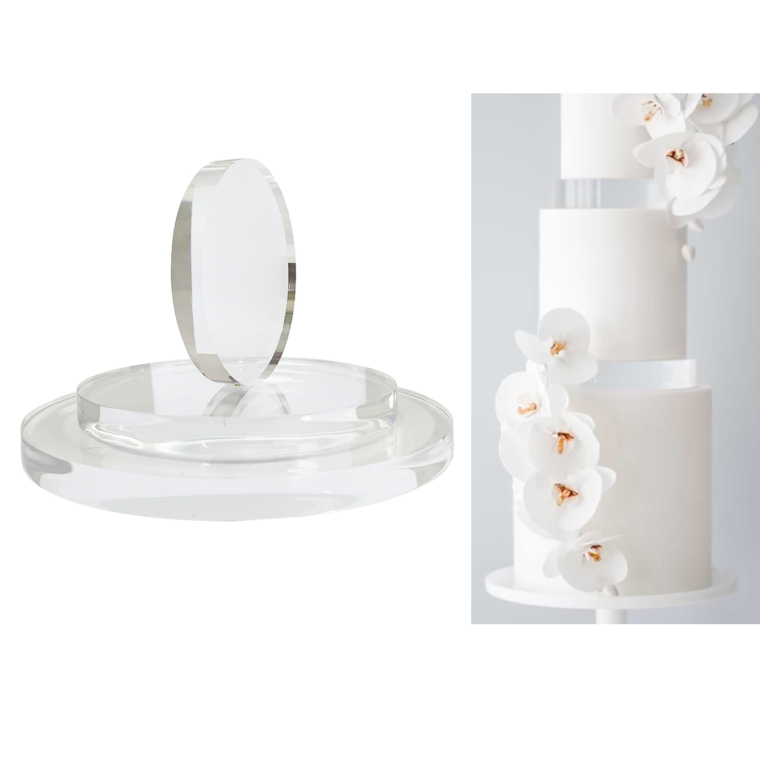 15mm Kalın Ultra Cilalı Yuvarl - Cake Board Round incelemesi ve fiyatı