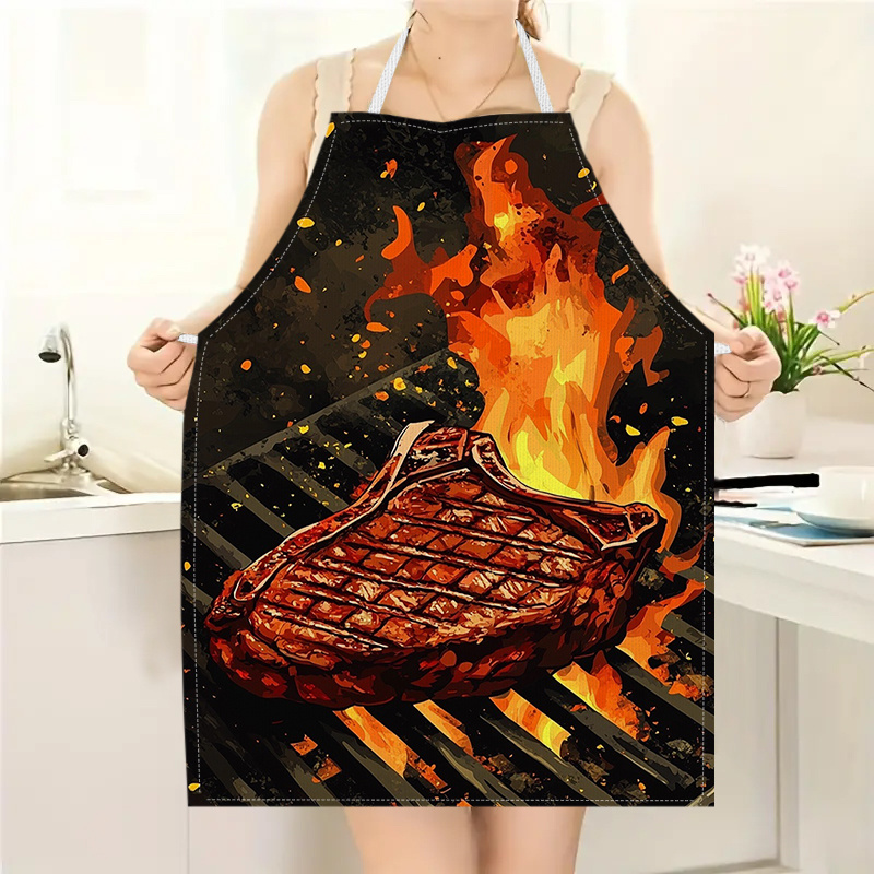 1 adet barbekü biftek önlüğü a - Kitchen Baking Gift Ideas incelemesi ve fiyatı