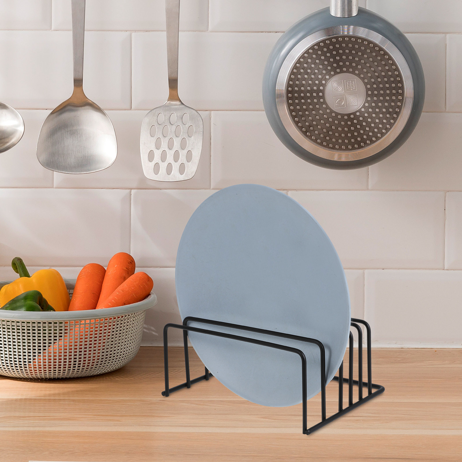 2 Adet Mutfak Depolama Düzenle - Kitchen Cabinet Baking Sheet Organizer incelemesi ve fiyatı
